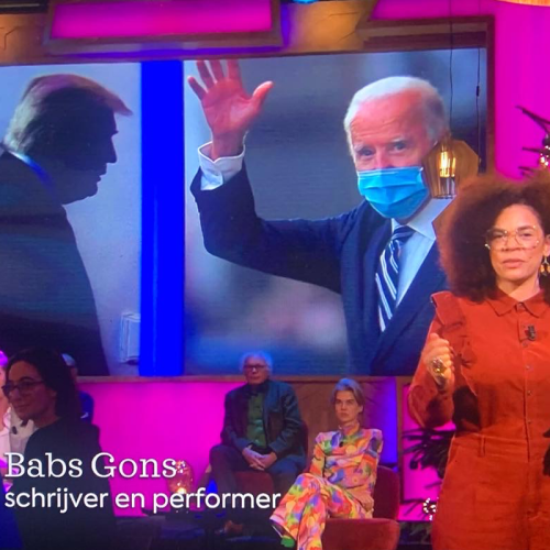 Babs Gons televisie optreden
