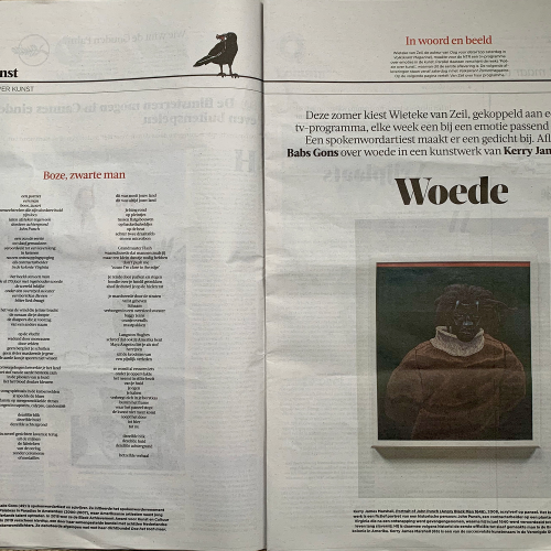 Babs Gons gedicht boze, zwarte man