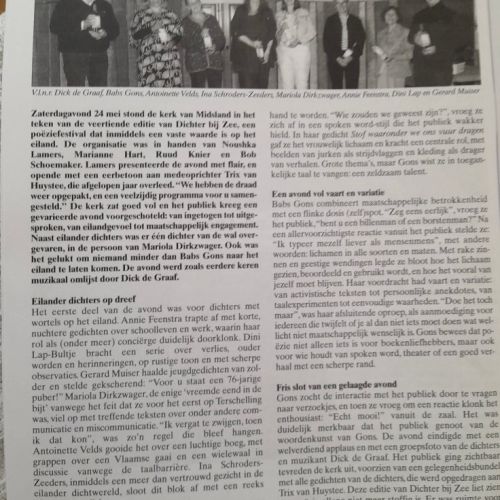 Babs Gons Artikel Terschelling