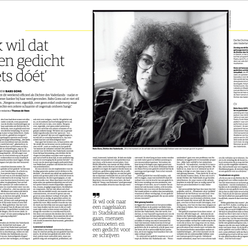 Babs Gons interview NRC