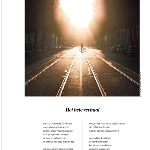 Babs Gons gedicht het hele Verhaal